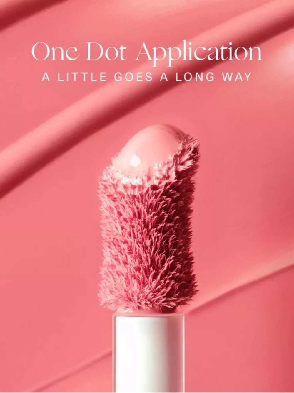 Rare Beauty Soft Pinch Liquid Blush in color Happy - pink - with pouch